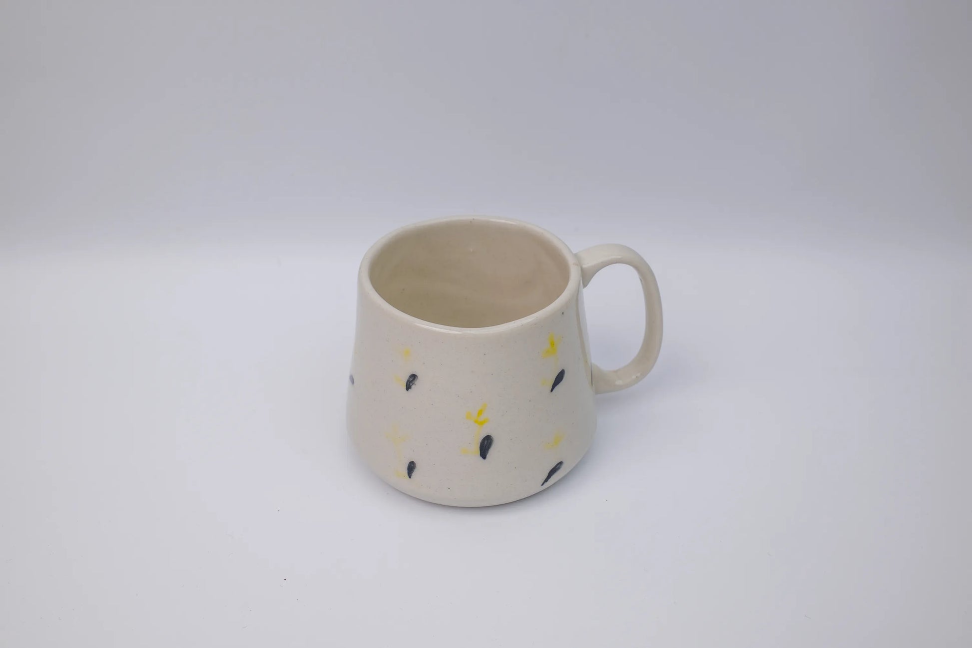 Artisan Small Dot Ceramic Coffee Mug for Home & Office