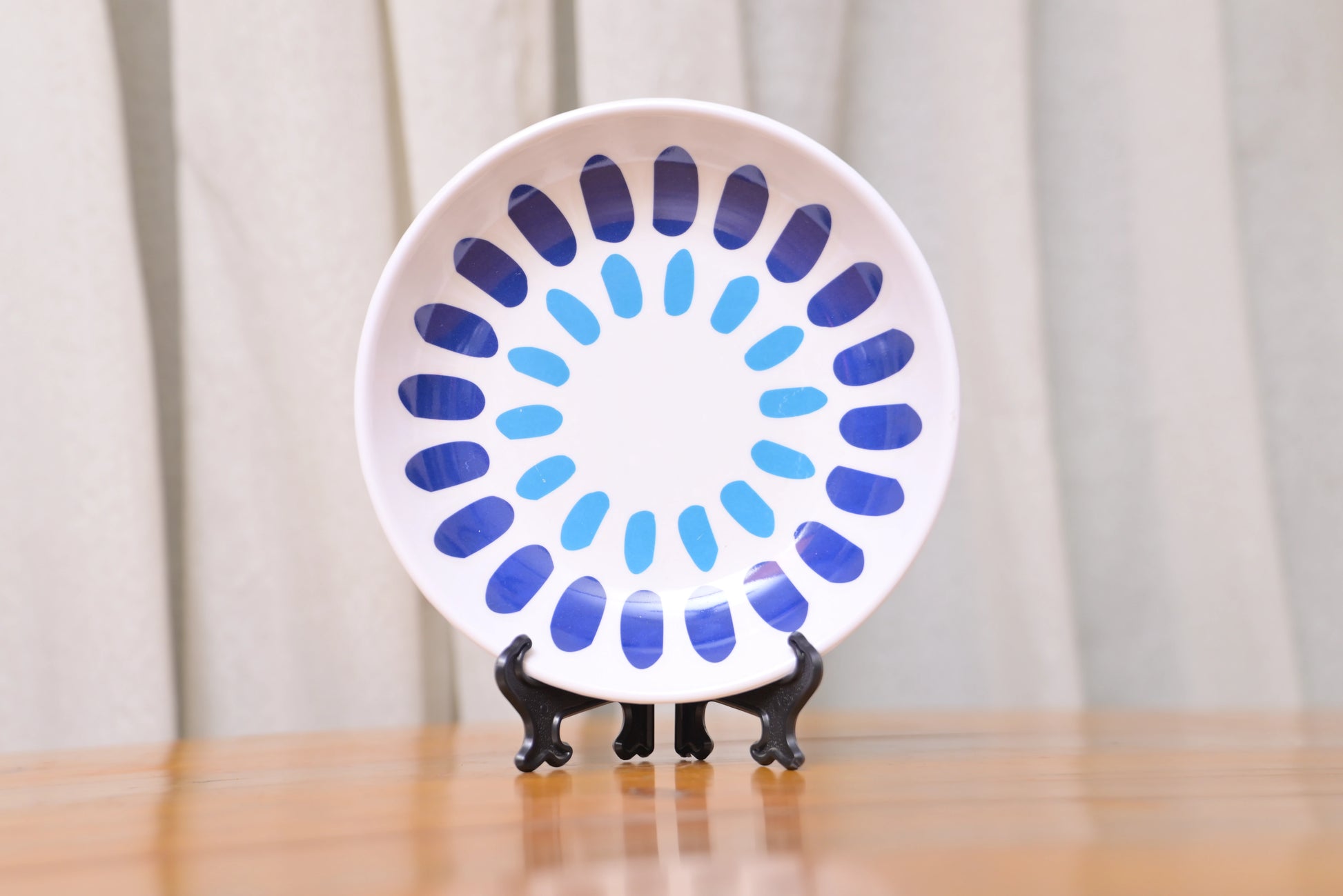 Blue Dot Melamine Deep Plates – Stylish Dinnerware