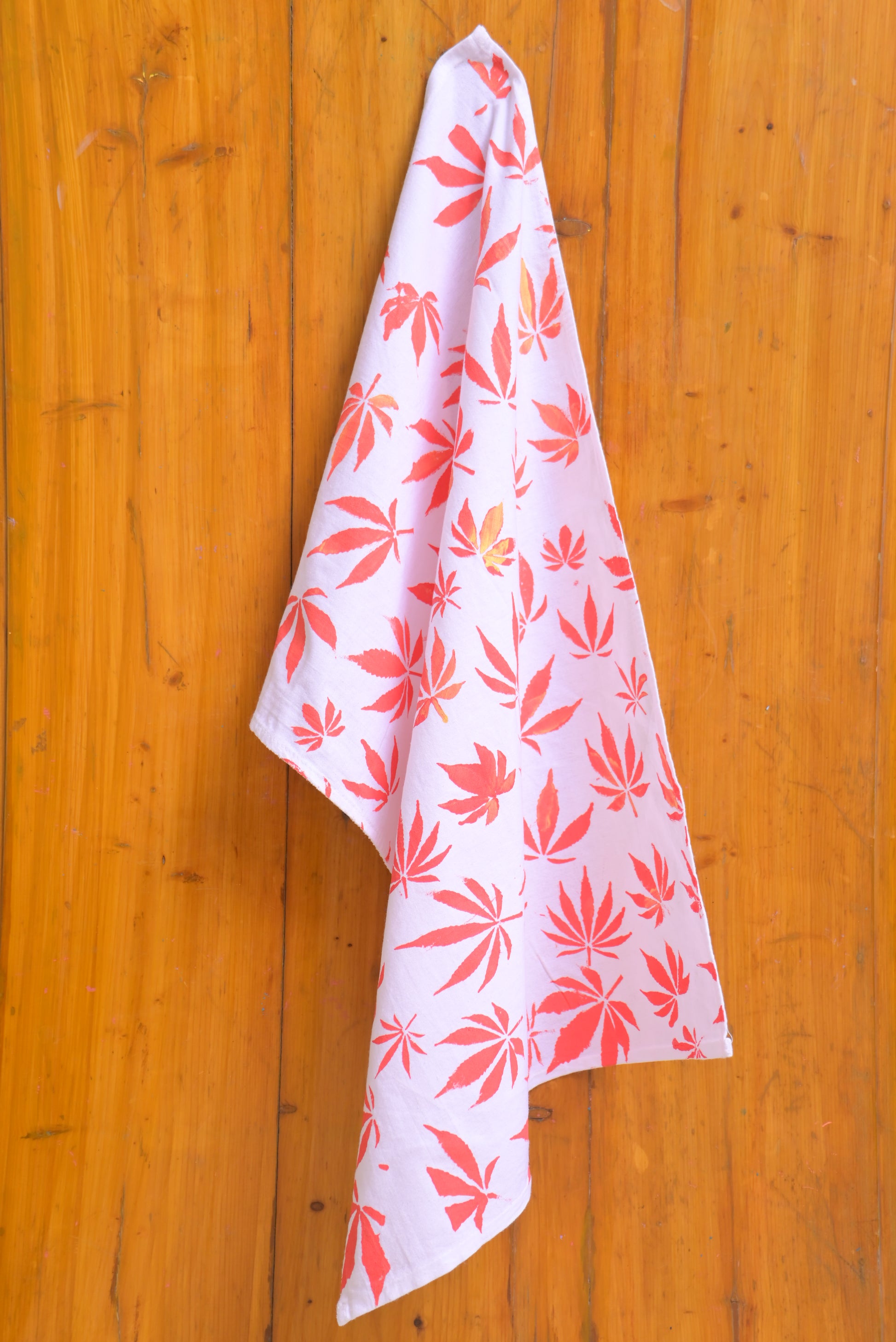 Red Leaf Bread Napkin – Dining Table Napkin