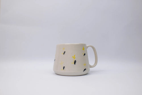 Artisan Small Dot Ceramic Coffee Mug for Home & Office