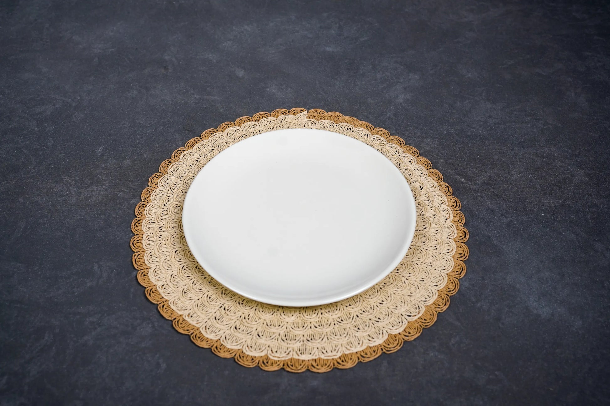 Plain White Melamine Plates_ pack of 12  Plates