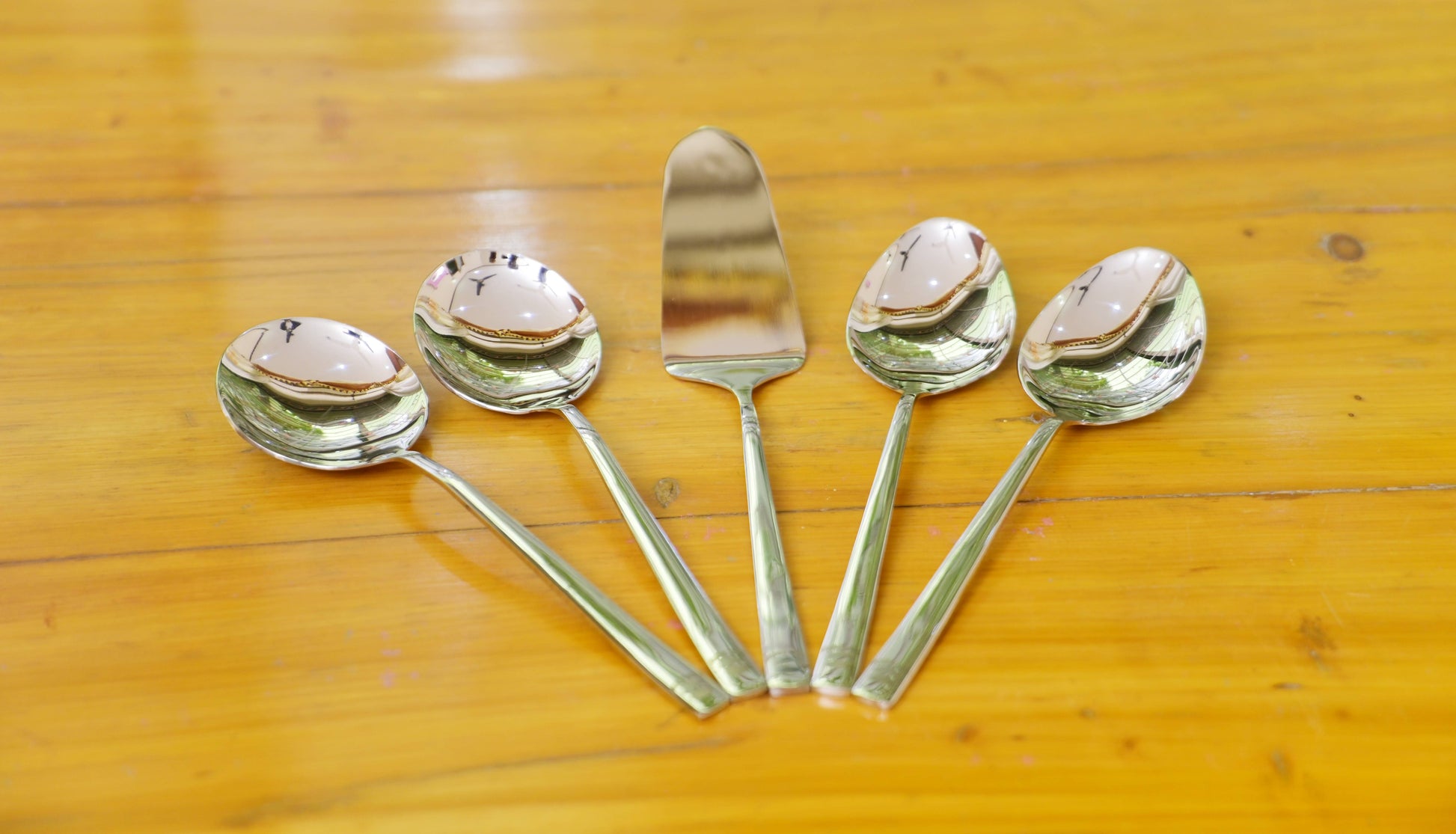 Silver Veil Serving Spoon Set