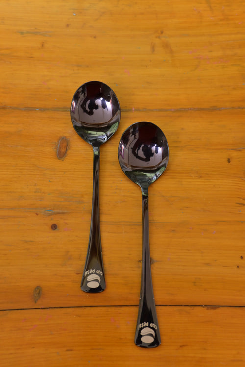 Black Serving Spoon Set – Kitchen & Dining Utensils
