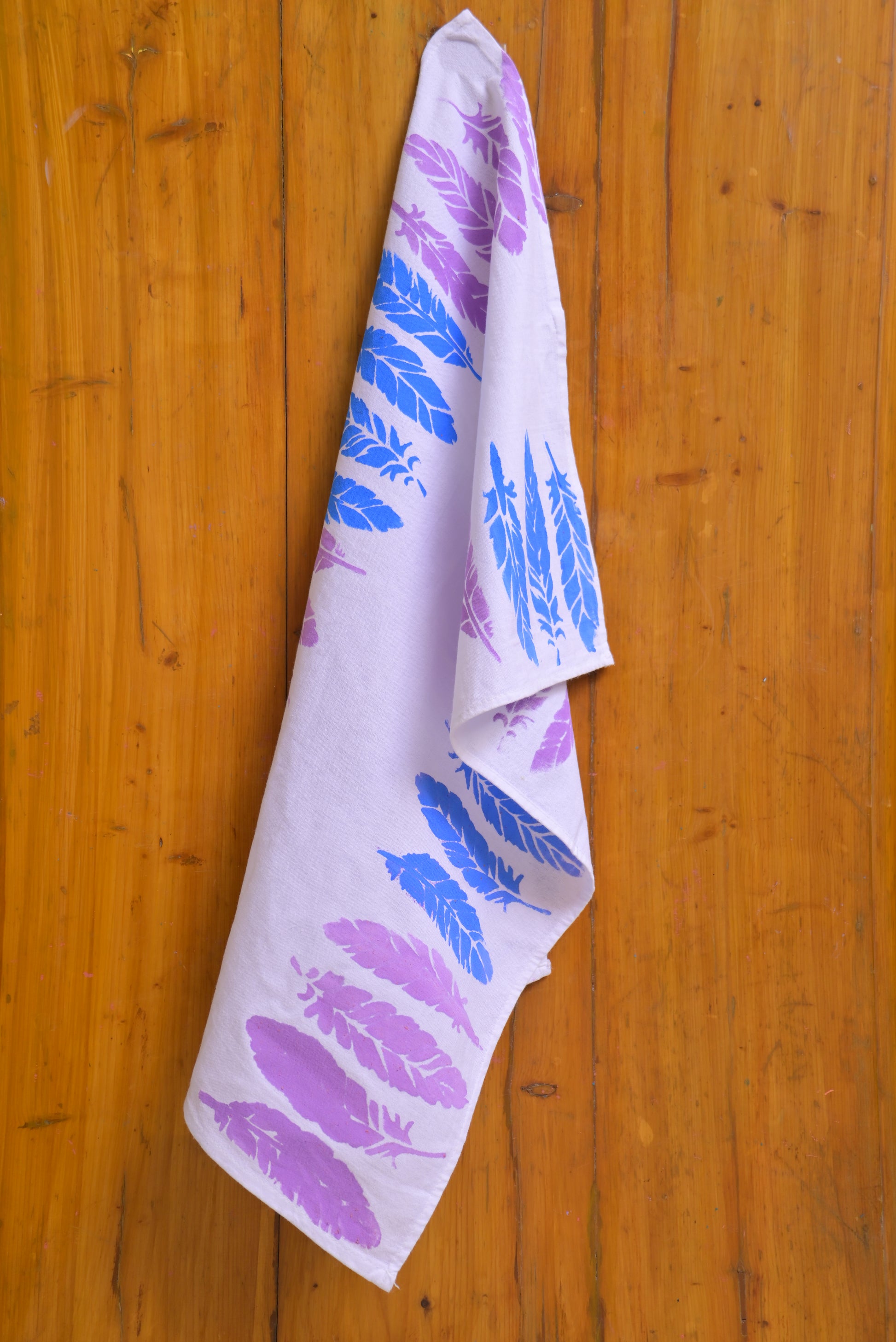 Feather Print Bread Napkin – Kitchen Cloth Napkin
