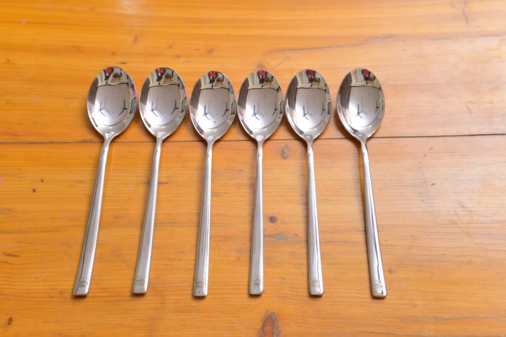 Silver Veil Serving Spoon Set